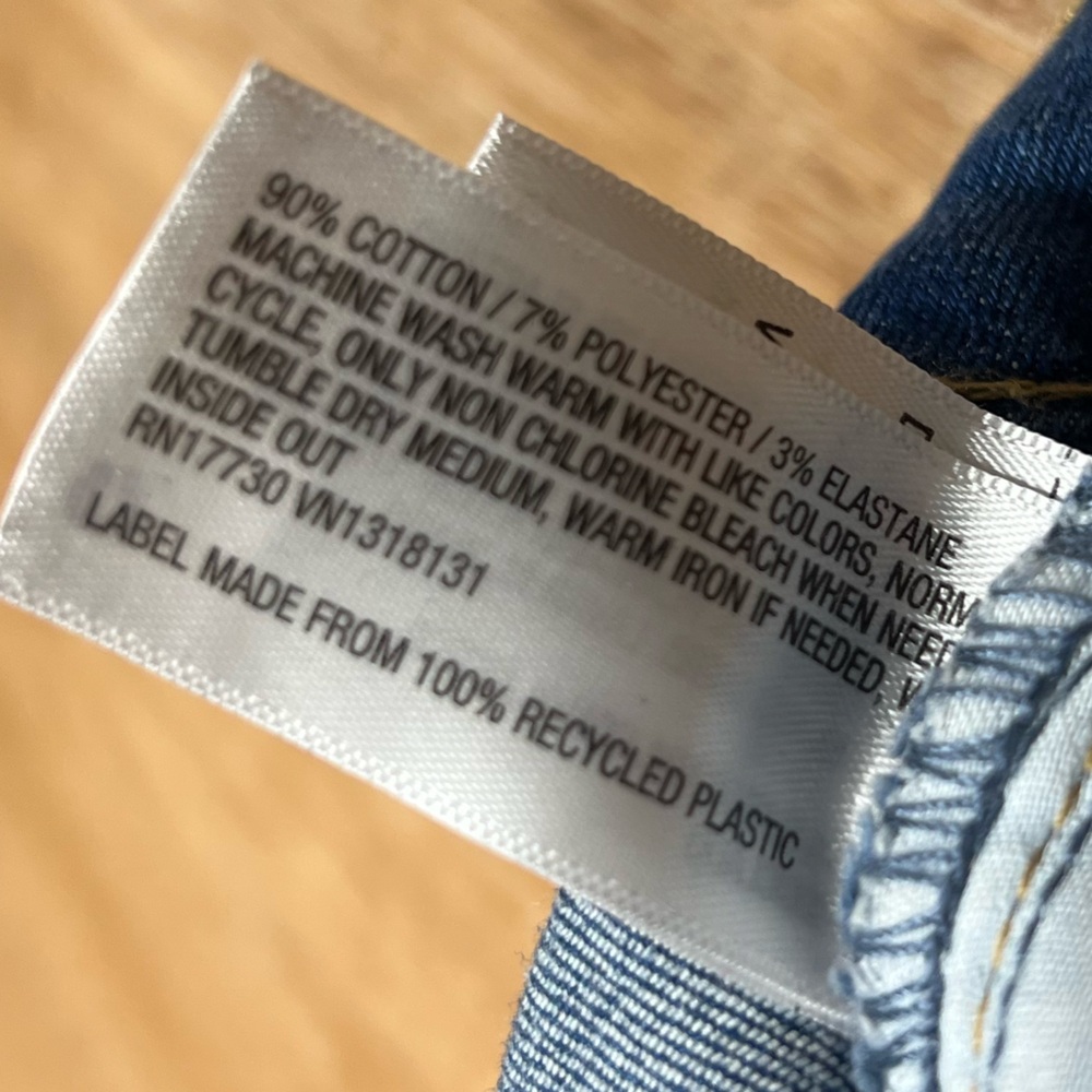 NEW - Universal Thread - patchwork hi-rise, skinny denim jeans. Size 4/27 R. - Picture 6 of 9